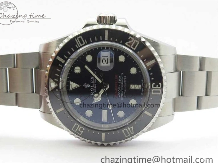 MiroTime 0130 Upgraded Sea-Dweller 2017 Baselworld 126600 Noob 1:1 Best Edition 904L Steel Black Dial on SS Bracelet A3235 Clone V 3209